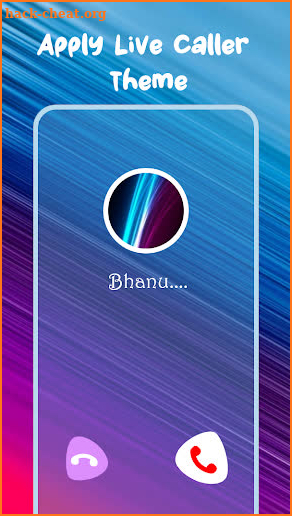 Flash Color Caller Screen screenshot