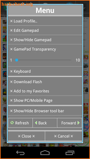 Flash Game Player NEW screenshot