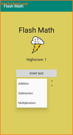 Flash Math screenshot