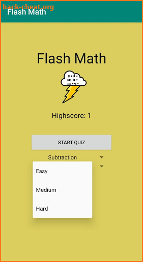 Flash Math screenshot