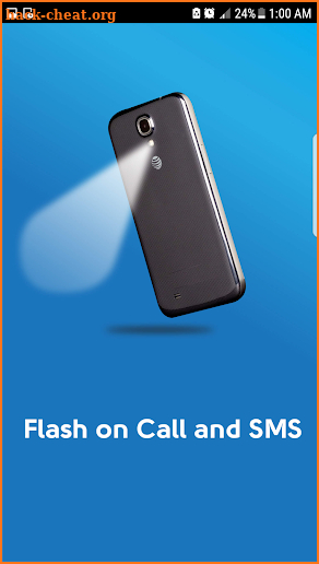 Flash on Call and SMS, Automatic Flash Alerts screenshot