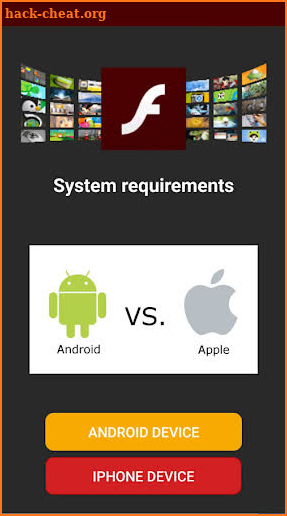 FLASH PLAYER ANDROID - FLASH PLUGIN SWF screenshot