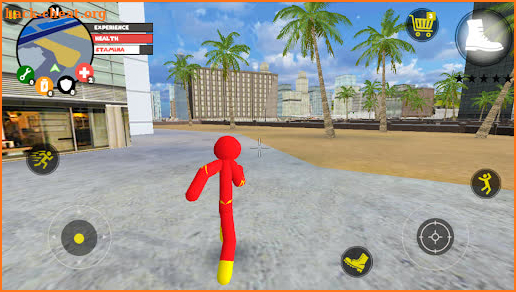 Flash Speed Stickman Hero Vegas Crime Simulator screenshot