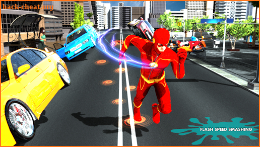 Flash Speedster hero- Superhero flash Speed games screenshot