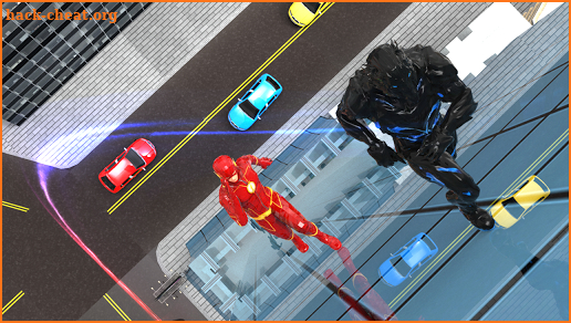 Flash Speedsters- Superhero Wall Run- flash games screenshot