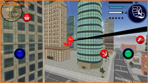 Flash Stickman Rope Hero Speed Hero Gangstar Crime screenshot