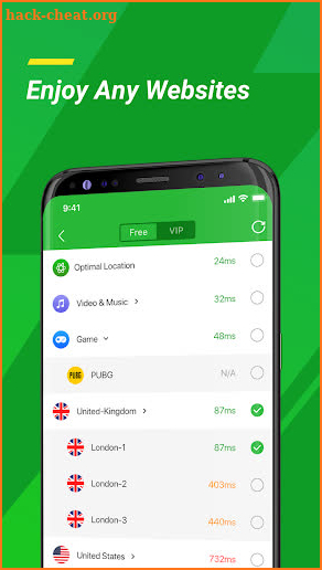 Flash VPN – Free VPN & Fast Unlimited VPN screenshot