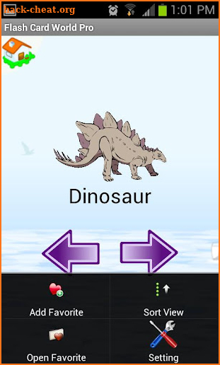 FlashCard World Pro screenshot