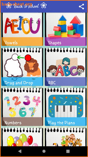 Flashcards Kids - Back to school screenshot