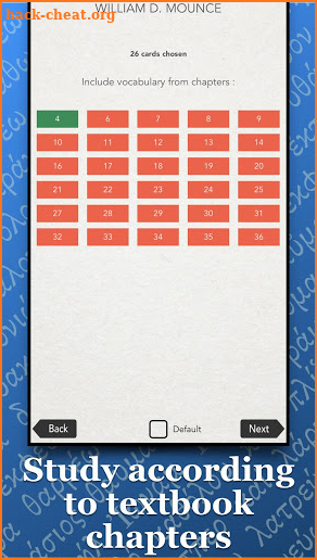 FlashGreek: Mounce edition – HD Greek Flashcards screenshot