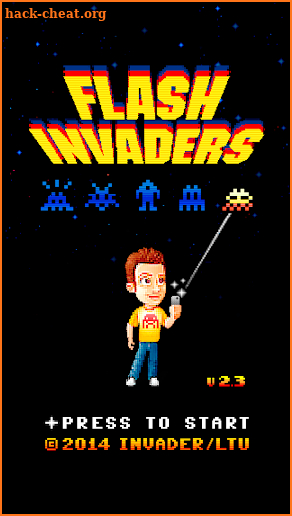 FlashInvaders screenshot