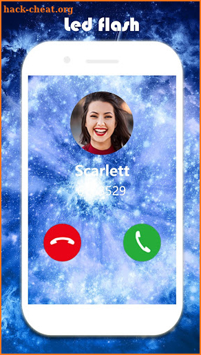 Flashlight Caller screenshot