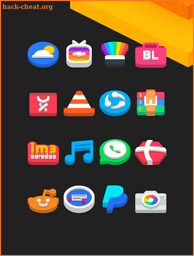 Flat 3D - Icon Pack screenshot