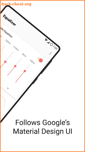 Flat Equalizer - Bass Booster & Volume Booster screenshot