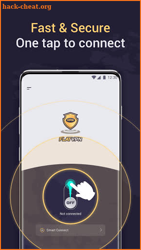 Flat VPN Free - Free VPN, Fast & Secure screenshot
