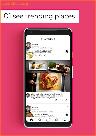 Flavoryt - find restaurants and bars screenshot