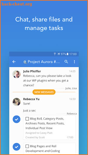 Fleep - Free Team Messenger screenshot