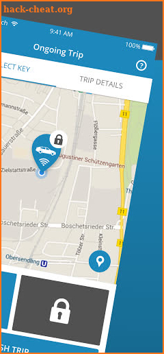 fleetster Corporate CarSharing screenshot