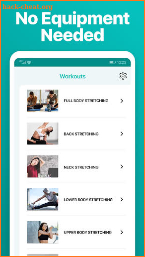 Flexibility & Stretching App screenshot