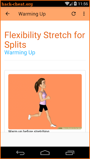 Flexibility Stretch for Splits screenshot