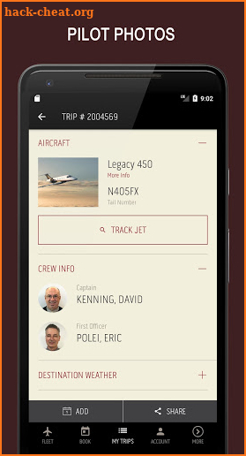 Flexjet screenshot