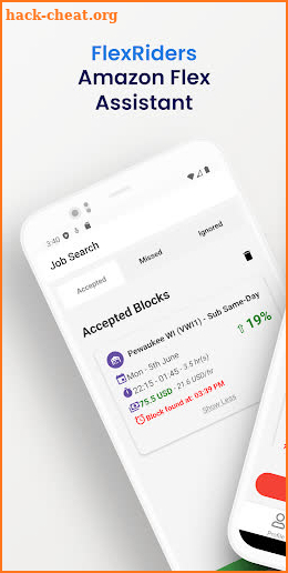 FlexRiders: Amazon Flex Helper screenshot