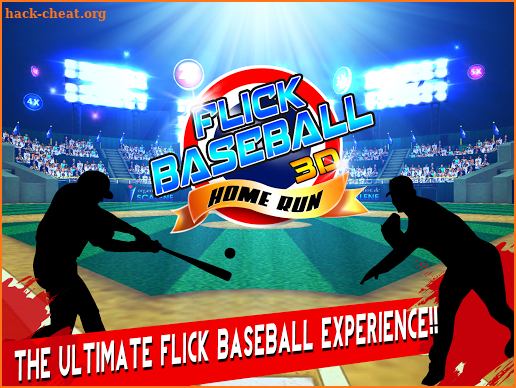 Flick Baseball 3D - Home Run screenshot