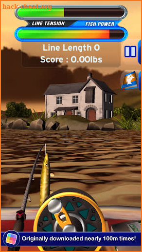 Flick Fishing: Catch Big Fish! Realistic Simulator screenshot