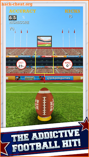 Flick Kick Field Goal Kickoff screenshot