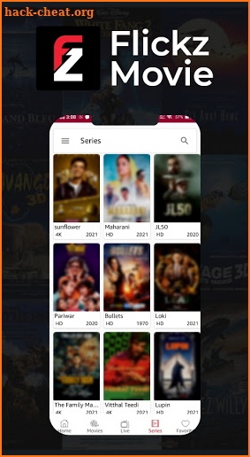 Flickz Movies -TV Show & Web Series Downloader app screenshot