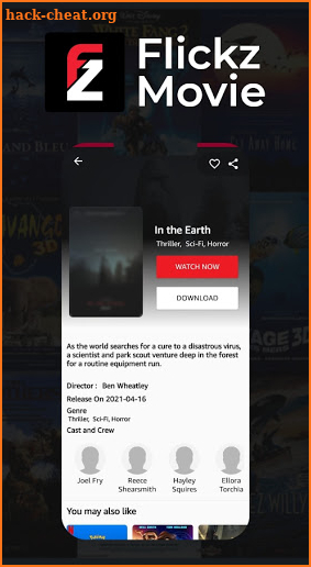 Flickz Movies -TV Show & Web Series Downloader app screenshot
