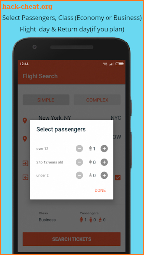 Flight Search - Free Price Aggregator App screenshot