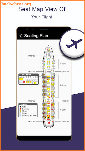 Flight Tracker Online Map: Search Flight Status screenshot