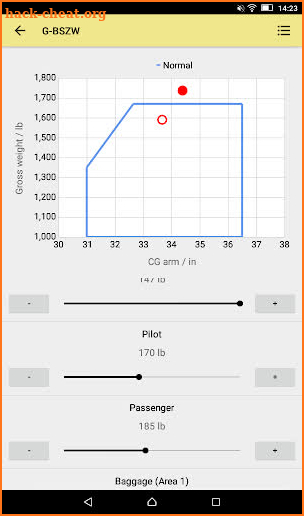 FlightBalance - Weight and Balance screenshot