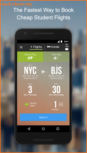 Flights by StudentUniverse screenshot