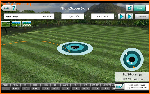 FlightScope Skills screenshot