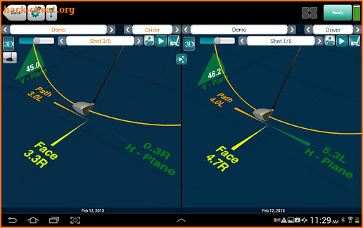 FlightScope VX screenshot