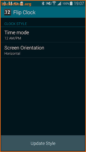Flip Clock. screenshot