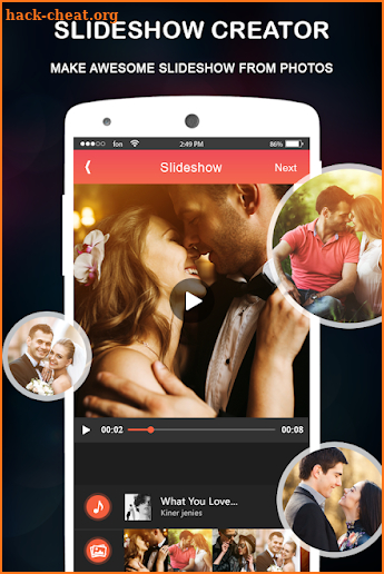 Flipagram - music video editor screenshot