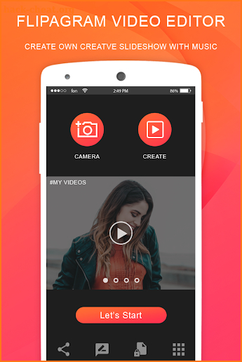 Flipagram Slideshow Maker With Music screenshot