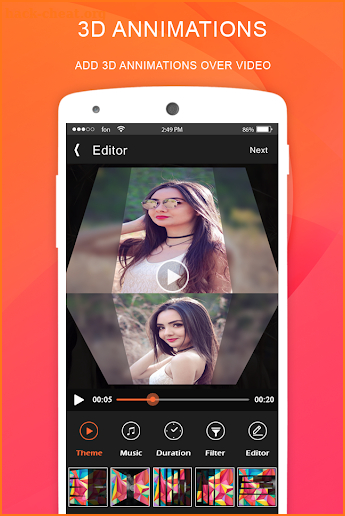 Flipagram Slideshow Maker With Music screenshot