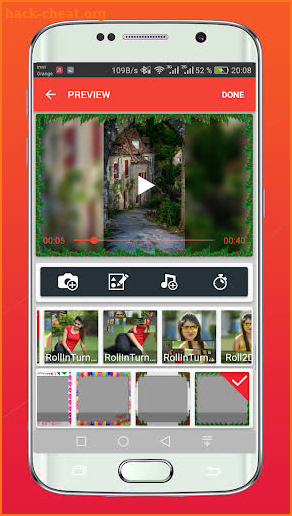 flipagram video maker slideshow video screenshot