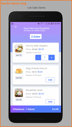 FlipFood App screenshot