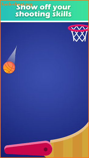 Flipper Shoot Dunk - Free Casual Basketball Games screenshot