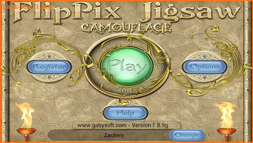 FlipPix Jigsaw - Camouflage screenshot