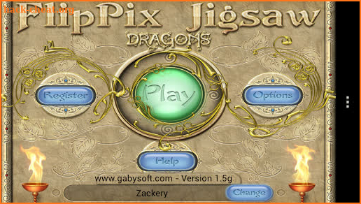 FlipPix Jigsaw - Dragons screenshot