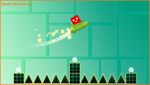 Flippy Geometry on Dangerous Passager screenshot