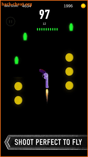 Flippy Gun fly screenshot