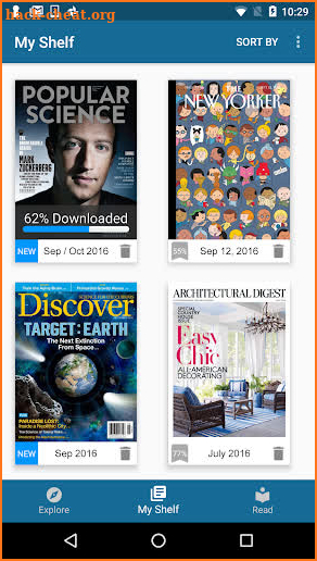 Flipster - Digital Magazines screenshot