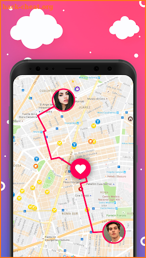 Flirt nearby chat screenshot